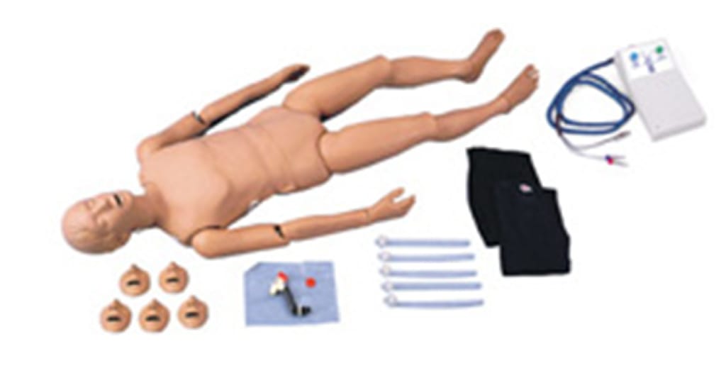 Simulaids® Adult CPR Manikin With Electronics | Human Biology Models