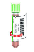 Thermal Printer Labels for BD Vacutainer® Plus Plastic Tube, TimeMed