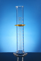 VWR® Measuring Cylinder, Hexagonal Base, TC, with Spout, Class A, Serialized