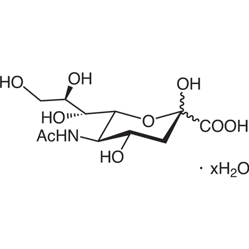 N-Acetylneuraminic acid hydrate ≥98.0% (by titrimetric analysis)