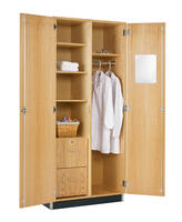Classic Wood Tall Cabinets, Diversified Woodcrafts