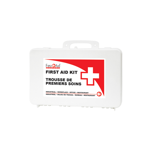 Kit, First Aid Sk Level 2 Plastic, For Saskatchewan workplaces with 10 to 40 workers at any given time.