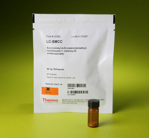 LC-SMCC (N-Succinimidyl 6-[[4-(N-Maleimidomethyl)cyclohexyl]carboxamido]hexanoate), Pierce™