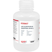 USP 232 Revision 40, Parenteral 2B Mix 2 Elemental Impurities, SPEX CertiPrep