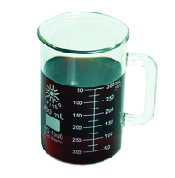 Beaker Mugs, Borosilicate Glass