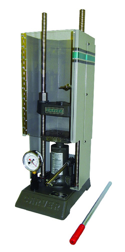 Carver* hydraulic laboratory pellet press