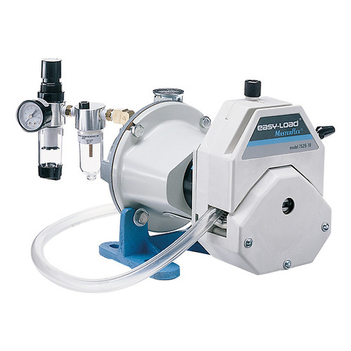 Masterflex® I/P® Variable-Speed Air-Powered Drive with Easy-Load® ATEX Pump Head, 100 to 650 rpm