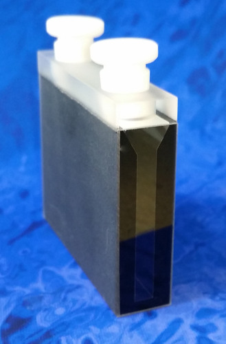 Semi-Micro Black Cuvette with PTFE Stopper Type 29M Lightpath: 20mm