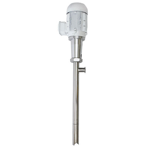 Masterflex® High-Viscosity Sanitary Drum Pump, 6 GPM, 39" L Inlet Tube; 230-380/460V