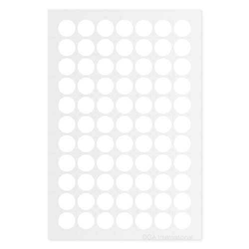 Label Cryo, Color Dots White 044In PK1