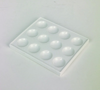 Plastic Spot Plate, 12 Cavities, United Scientific Supplies