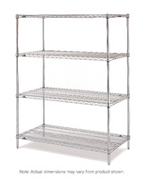Super Erecta® Wire Shelving, Stainless Steel, Metro™