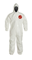 DuPont™ Tychem® 4000 Coveralls with Standard Hood, Bound Seams