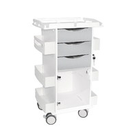 Core DX Carts with Hinged Door and Railtop, TrippNT