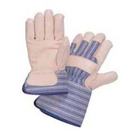 Grain Cowhide Leather Palm Gloves with Safety Cuff, Wells Lamont