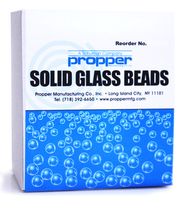 Chemical Glass Beads, Propper Manufacturing