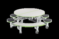 Mobile Stool and Bench Tables, AmTab