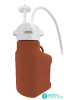 Vwr* Carboy Assembly, Single Use, Material: HDPE, Color: Amber, 83B Cap, TPE Tubing w/ Dip Tube, Gamma Sterilized, Autoclavable, USP Class VI, FDA Grade materials, Clear for high visibility of the product, High-impact strength, Leakproof, rectangular shape saves valuable bench space, Volume: 2.5L