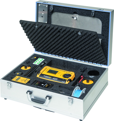 Kit, Esd-Audit Metriso B530, includes instruments and equipment needed to perform ESD auditing according to IEC 61340-4-1 and qualification/ verification of ESD control elements, Evaluating temperature and relative humidity, Evaluating Ionizers acc. To IEC 61340-4-7, Outer dimension: 575x490 x250mm