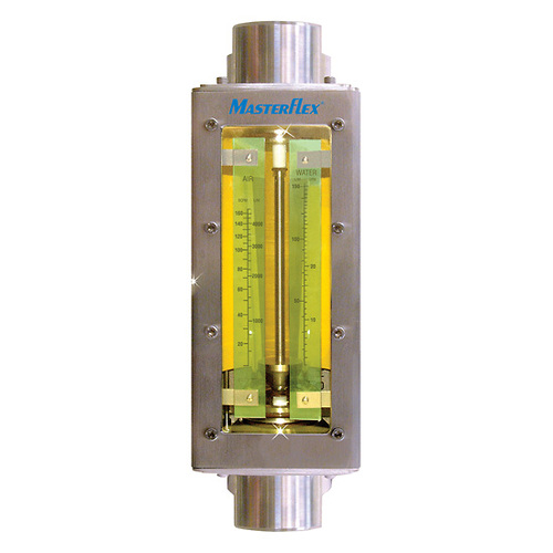 Masterflex® Variable-Area Flowmeter, Direct-Read, Stainless Steel Housing, Tube Size 6; 26 GPM