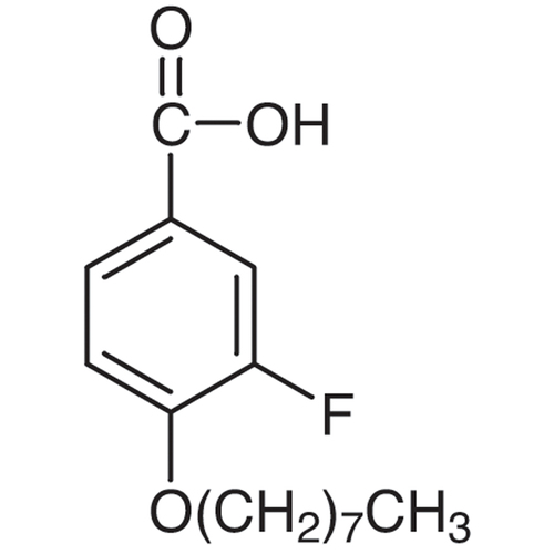 3-Fluoro-4-n-octyloxybenzoic acid ≥97.0% (by GC, titration analysis)
