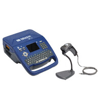 Label Printer with Brady Workstation Product and Wire ID software Barcode Scanner Kit, M710