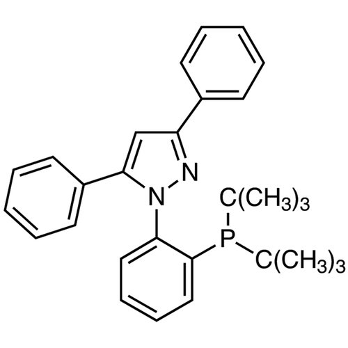 1-[2-(Di-tert-butylphosphino)phenyl]-3,5-diphenyl-1H-pyrazole ≥98.0% (by GC, titration analysis)