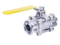 Sanitary Ball Valves with Tri-Clamp Connections