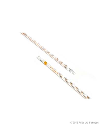 Borosil® Reusable Class A Mohr (Measuring) Pipettes (Pipettes) with Individual Serial Numbers, Foxx Life Sciences®