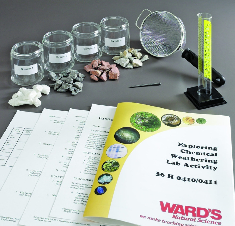 Ward's® Exploring Chemical Weathering Lab Activity | Educational ...