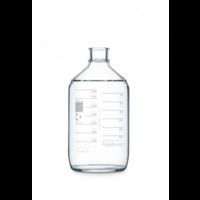 Autoclave Bottle, Phoenix, Fully compatible with 45 mm self-venting, rubber sealing cap, Autoclavable at 121deg C, Decades of proven and reliable use within gnotobiotic core facilities, High-purity, clear, USP/EP/JP, for use with 45 mm push-on rubber cap, Volume: 2000 ml