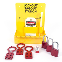 ZING Green Safety RecycLockout Mini Lockout Station with Padlocks, ZING Enterprises