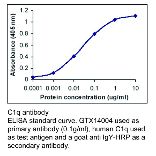 Chicken Polyclonal antibody to C1q (complement component 1, q subcomponent, A chain)