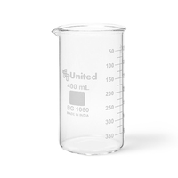 Beakers, Berzelius, Tall Form, Borosilicate Glass, United Scientific Supplies