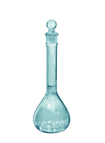 VWR® Heavy-Duty Wide Mouth Volumetric Flasks with Glass Stoppers, Class A, Serialized