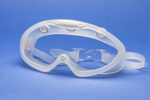 BioClean™ Clearview™ Autoclavable Silicone Rubber Goggles, Ansell