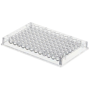 Clear round-bottom immuno non sterile 96-well plates