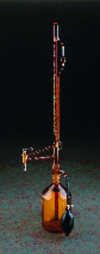 VWR® Amber Burets, Automatic Self-Zeroing, Class A, Glass Stopcock