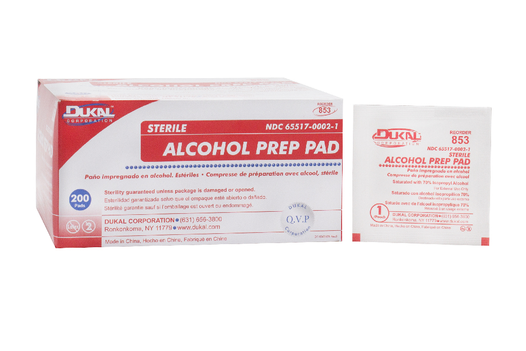 Alcohol Prep Pads, DUKAL™ Corporation