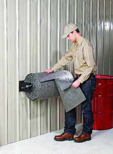 Wall-mount mat roll dispensers, PIG®
