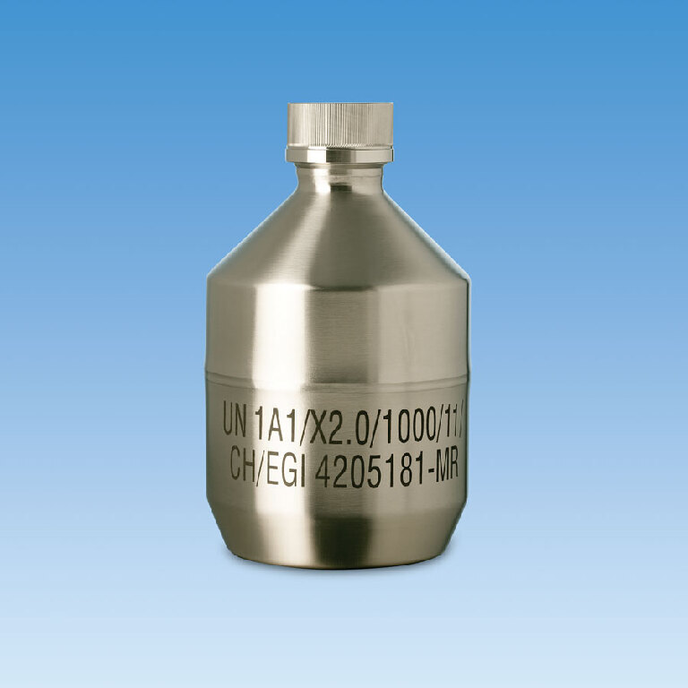 DURAN® Laboratory Bottles, 316 Stainless Steel, GL Thread, Ace Glass