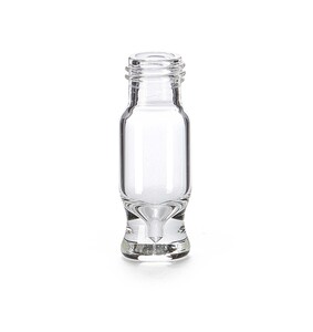 0,9 ml short thread vial for maximum recovery, ND9, clear