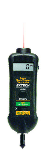 Combination Contact/Laser Photo Tachometer, Extech