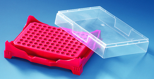 PCR PLATE BOX / RACK PK5