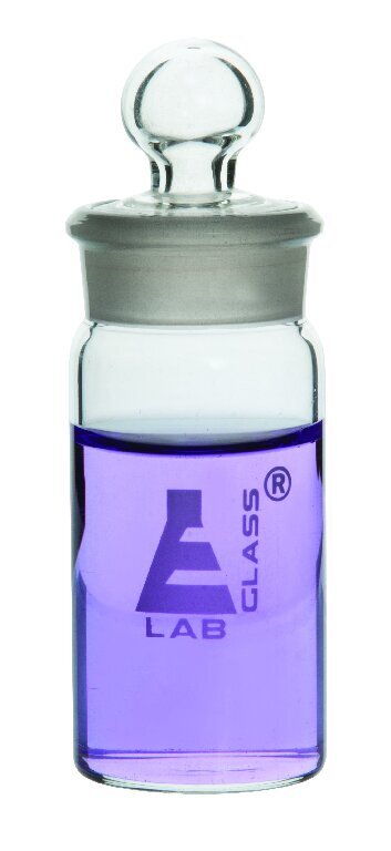 Eisco Glass Weighing Bottles with Stopper, Tall Form