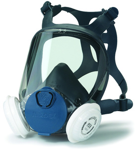 Full face masks against gas, vapour and dust, 9000