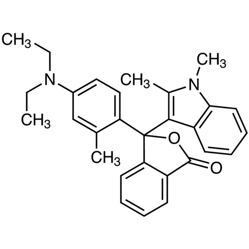 3-(1,2-Dimethyl-3-indolyl)-3-[4-(diethylamino)-2-methylphenyl]phthalide ≥98.0% (by HPLC, titration analysis)