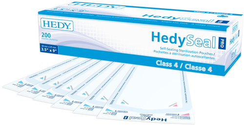 HedySeal Pro Sterilization Pouches Class 4, Medicom
