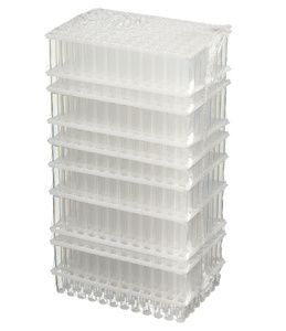 2D barcoded open-top storage tubes