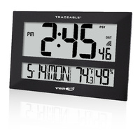 VWR® Traceable® Giant-Digits™ Radio Atomic Clock with Humidity